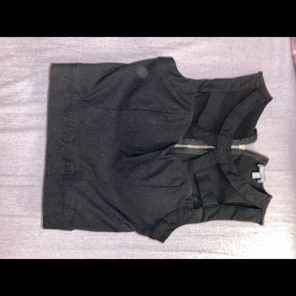 Black crop top, Charlotte Russe , small